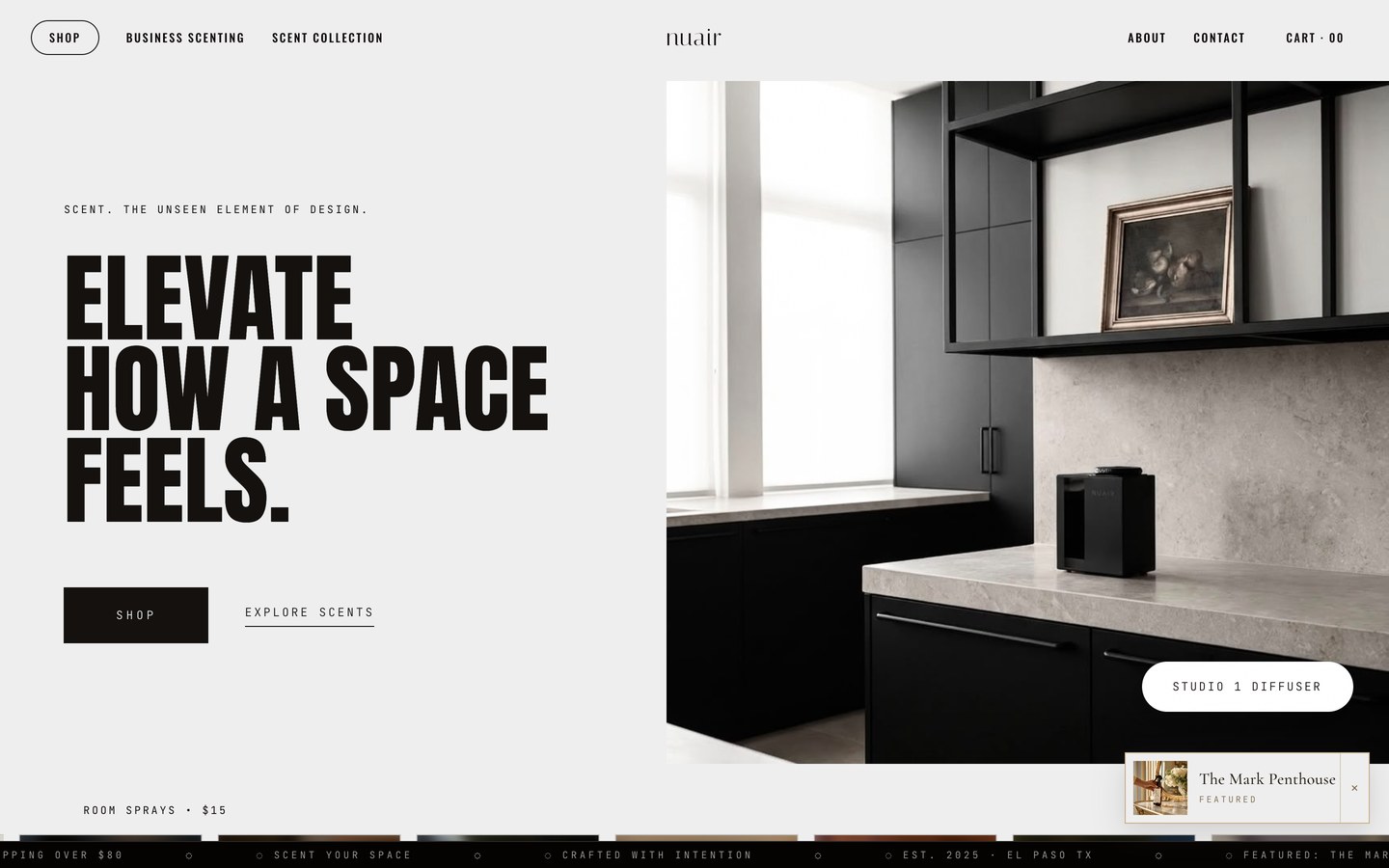 El escaparate de Nuair